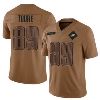Samori Toure Philadelphia Eagles Men's Limited 2023 Salute To Service Nike Jersey - Brown