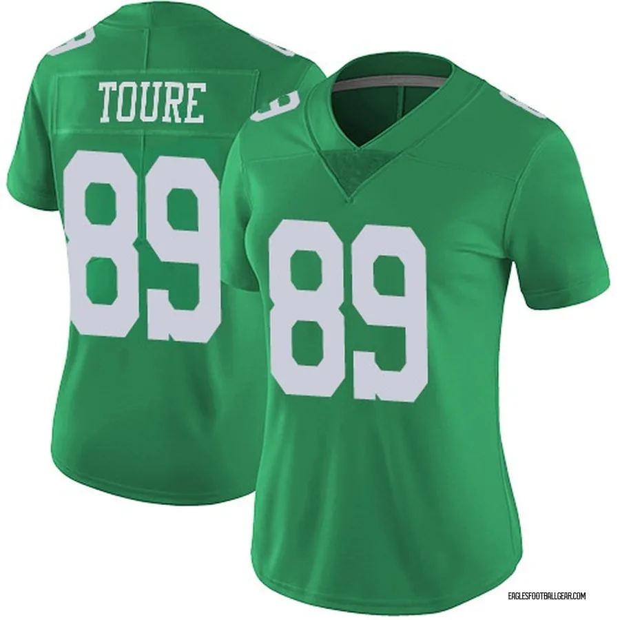 Samori Toure Philadelphia Eagles Women's Limited Vapor Untouchable Nike Jersey - Green