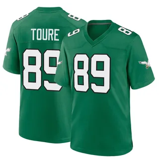 Samori Toure Philadelphia Eagles Youth Game Kelly Alternate Nike Jersey - Green