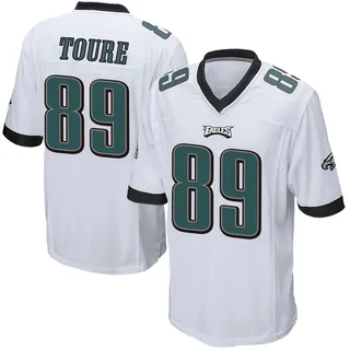 Samori Toure Philadelphia Eagles Youth Game Nike Jersey - White