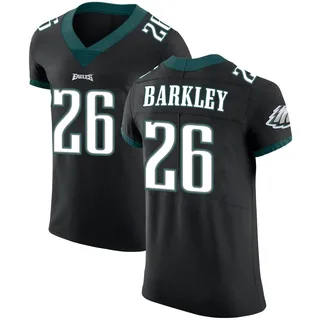 Saquon Barkley Philadelphia Eagles Men's Elite Alternate Vapor Untouchable Nike Jersey - Black