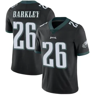 Saquon Barkley Philadelphia Eagles Men's Limited Alternate Vapor Untouchable Nike Jersey - Black
