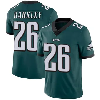 Saquon Barkley Philadelphia Eagles Youth Limited Midnight Team Color Vapor Untouchable Nike Jersey - Green