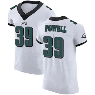 ShunDerrick Powell Philadelphia Eagles Men's Elite Vapor Untouchable Nike Jersey - White