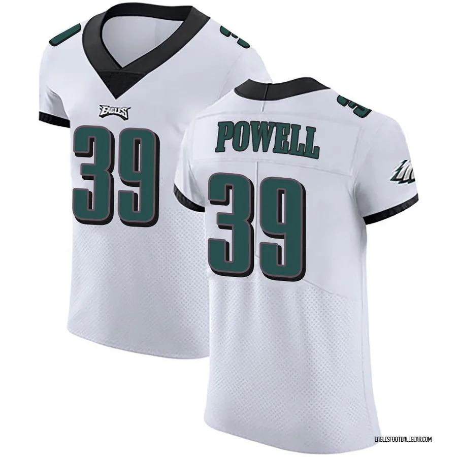 ShunDerrick Powell Philadelphia Eagles Men's Elite Vapor Untouchable Nike Jersey - White