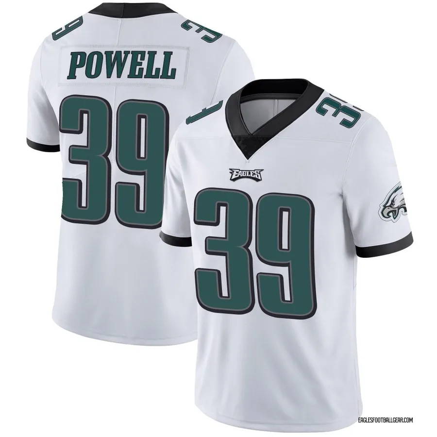 ShunDerrick Powell Philadelphia Eagles Men's Limited Vapor Untouchable Nike Jersey - White