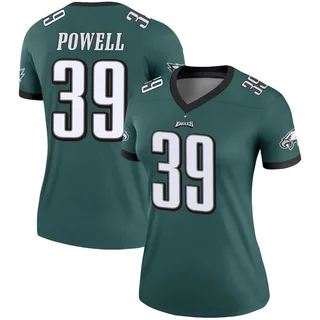 ShunDerrick Powell Philadelphia Eagles Women's Legend Nike Jersey - Green