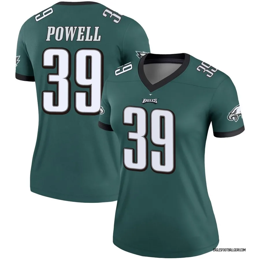 ShunDerrick Powell Philadelphia Eagles Women's Legend Nike Jersey - Green