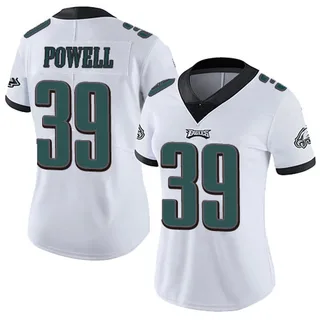 ShunDerrick Powell Philadelphia Eagles Women's Limited Vapor Untouchable Nike Jersey - White