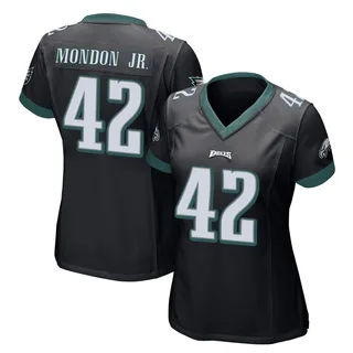 Smael Mondon Jr. Philadelphia Eagles Women's Game Alternate Nike Jersey - Black