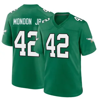 Smael Mondon Jr. Philadelphia Eagles Youth Game Kelly Alternate Nike Jersey - Green