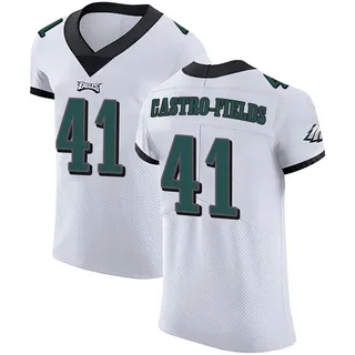 Tariq Castro-Fields Philadelphia Eagles Men's Elite Vapor Untouchable Nike Jersey - White