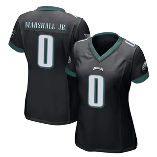Terrace Marshall Jr. Philadelphia Eagles Women's Game Alternate Nike Jersey - Black