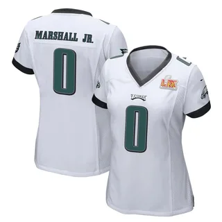 Terrace Marshall Jr. Philadelphia Eagles Women's Game Super Bowl LIX Nike Jersey - White