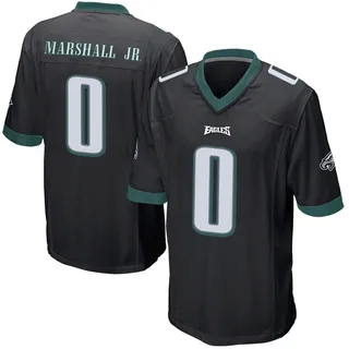 Terrace Marshall Jr. Philadelphia Eagles Youth Game Alternate Nike Jersey - Black