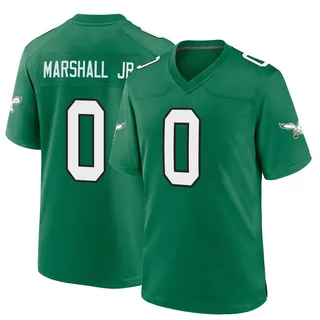 Terrace Marshall Jr. Philadelphia Eagles Youth Game Kelly Alternate Nike Jersey - Green