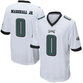 Terrace Marshall Jr. Philadelphia Eagles Youth Game Nike Jersey - White