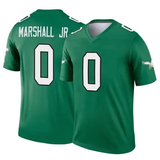 Terrace Marshall Jr. Philadelphia Eagles Youth Legend Kelly Alternate Nike Jersey - Green