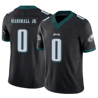 Terrace Marshall Jr. Philadelphia Eagles Youth Limited Vapor F.U.S.E. Nike Jersey - Black