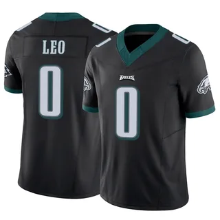 Titus Leo Philadelphia Eagles Men's Limited Vapor F.U.S.E. Nike Jersey - Black