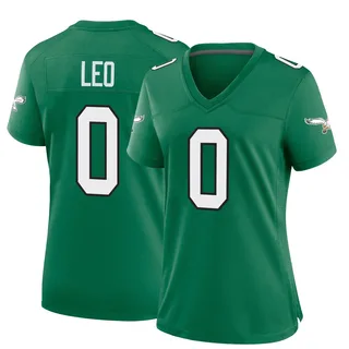 Titus Leo Philadelphia Eagles Women's Game Kelly Alternate Nike Jersey - Green