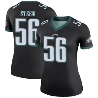 Tyler Steen Philadelphia Eagles Women's Color Rush Legend Nike Jersey - Black