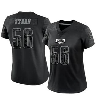 Tyler Steen Philadelphia Eagles Women's Limited Reflective Nike Jersey - Black