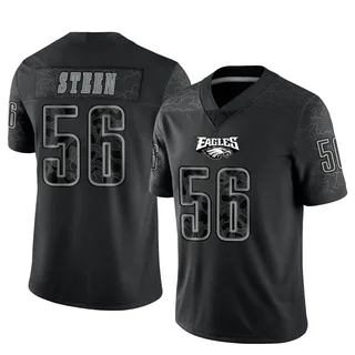 Tyler Steen Philadelphia Eagles Youth Limited Reflective Nike Jersey - Black