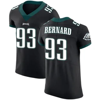 Uar Bernard Philadelphia Eagles Men's Elite Alternate Vapor Untouchable Nike Jersey - Black