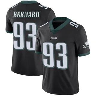 Uar Bernard Philadelphia Eagles Men's Limited Alternate Vapor Untouchable Nike Jersey - Black