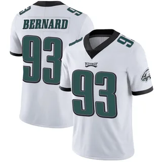 Uar Bernard Philadelphia Eagles Men's Limited Vapor Untouchable Nike Jersey - White