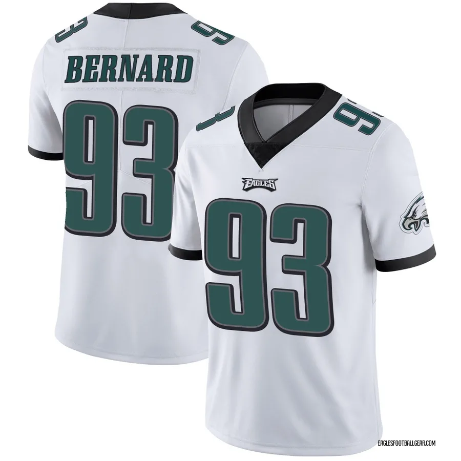 Uar Bernard Philadelphia Eagles Men's Limited Vapor Untouchable Nike Jersey - White