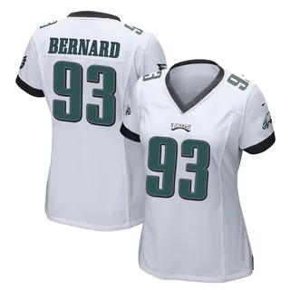 Uar Bernard Philadelphia Eagles Women's Game Nike Jersey - White