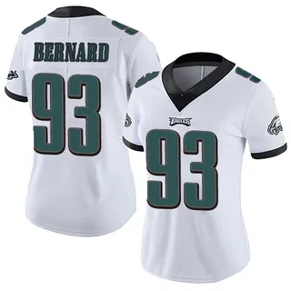 Uar Bernard Philadelphia Eagles Women's Limited Vapor Untouchable Nike Jersey - White