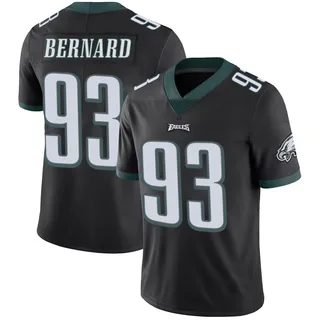 Uar Bernard Philadelphia Eagles Youth Limited Alternate Vapor Untouchable Nike Jersey - Black