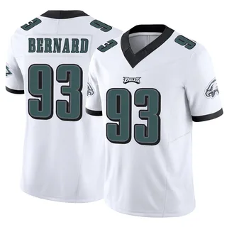 Uar Bernard Philadelphia Eagles Youth Limited Vapor F.U.S.E. Nike Jersey - White