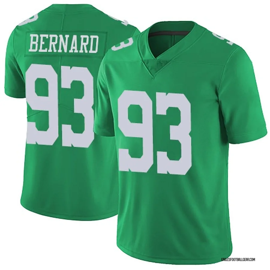 Uar Bernard Philadelphia Eagles Youth Limited Vapor Untouchable Nike Jersey - Green