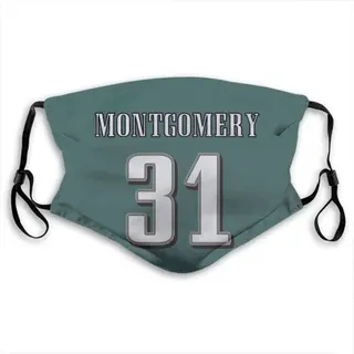 Wilbert Montgomery Philadelphia Eagles Reusable & Washable Face Mask