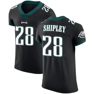 Will Shipley Philadelphia Eagles Men's Elite Alternate Vapor Untouchable Nike Jersey - Black