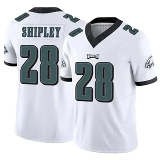 Will Shipley Philadelphia Eagles Men's Limited Vapor F.U.S.E. Nike Jersey - White