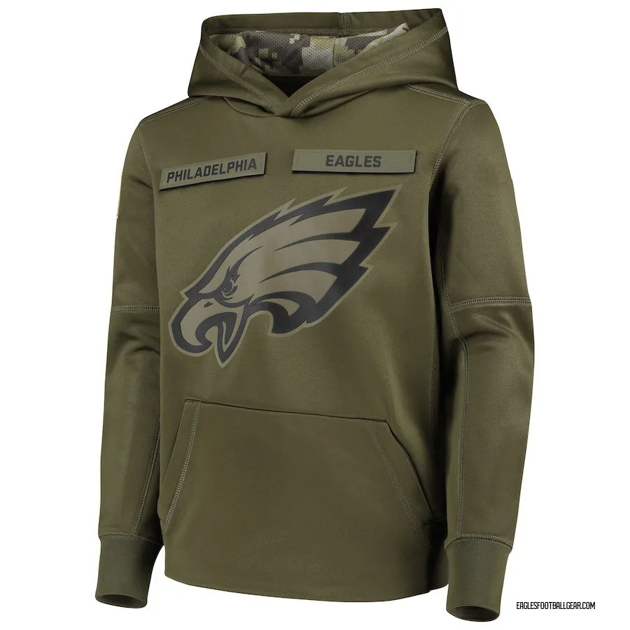 philadelphia eagles salute to service hoodie