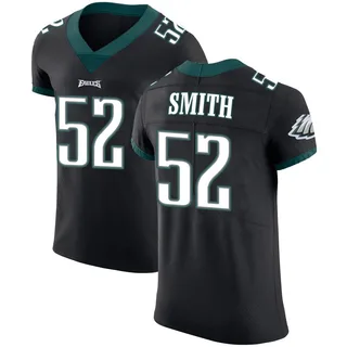 Za'Darius Smith Philadelphia Eagles Men's Elite Alternate Vapor Untouchable Nike Jersey - Black