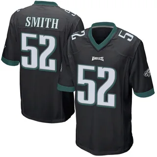 Za'Darius Smith Philadelphia Eagles Men's Game Alternate Nike Jersey - Black