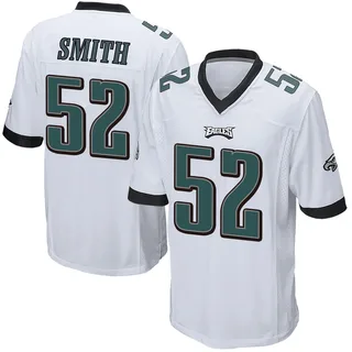 Za'Darius Smith Philadelphia Eagles Men's Game Nike Jersey - White