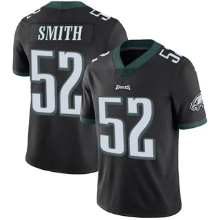 Za'Darius Smith Philadelphia Eagles Men's Limited Alternate Vapor Untouchable Nike Jersey - Black
