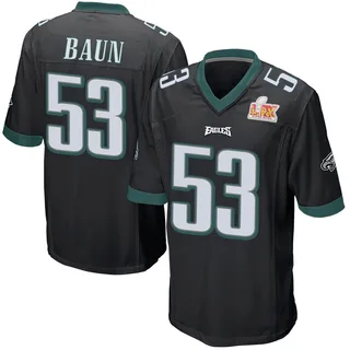 Zack Baun Philadelphia Eagles Men's Game Alternate Super Bowl LIX Nike Jersey - Black