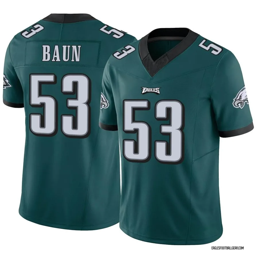 Zack Baun Philadelphia Eagles Men's Limited Vapor F.U.S.E. Nike Jersey - Green