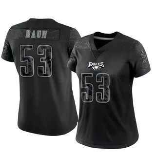 Zack Baun Philadelphia Eagles Women's Limited Reflective Nike Jersey - Black